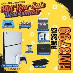 PLAYSTATION 5 SLIM 1TB [SET 2] - Mid Year Sale Best Combo