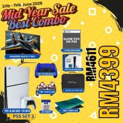 PLAYSTATION 5 SLIM 1TB [SET 3] - Mid Year Sale Best Combo
